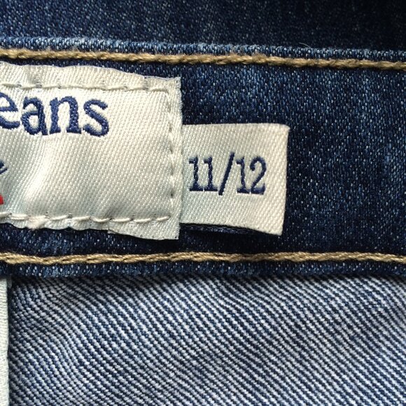 Miss Cocoa Womens Capri Jeans Sz 11-12 Studs Embroidery Mid-Rise Denim - Picture 6 of 7